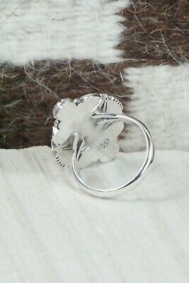 Turquoise & Sterling Silver Ring - Daniel Benally - Size 7.75