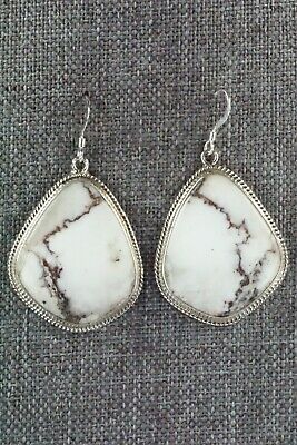 Wild Horse & Sterling Silver Earrings - Annie Spencer
