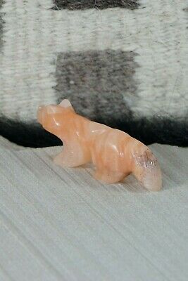 Wolf Zuni Fetish Carving - Rosella Soseeah - High Lonesome Trading