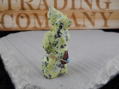 Bear Zuni Fetish Carving - Jimmy Yawakia - High Lonesome Trading