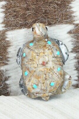 Turtle Zuni Fetish Carving - Carl Etsate