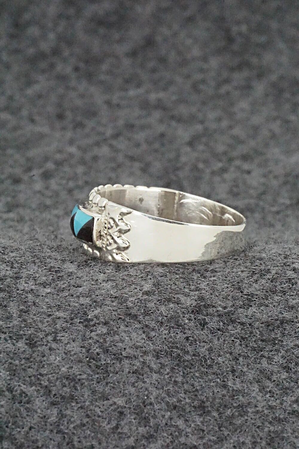Multi Stone & Sterling Silver Ring - Rebecca Sheyka - Size 10