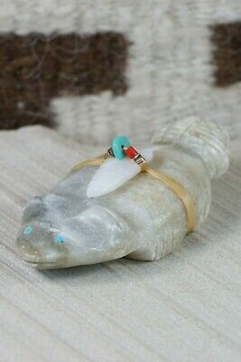 Badger Zuni Fetish Carving - Peter Gasper - High Lonesome Trading