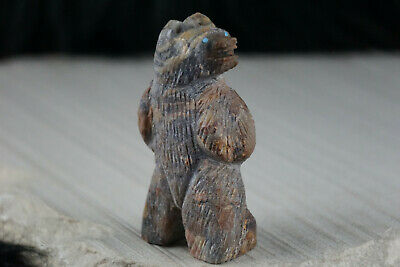 Bear Zuni Fetish Carving - Jon Quam - High Lonesome Trading