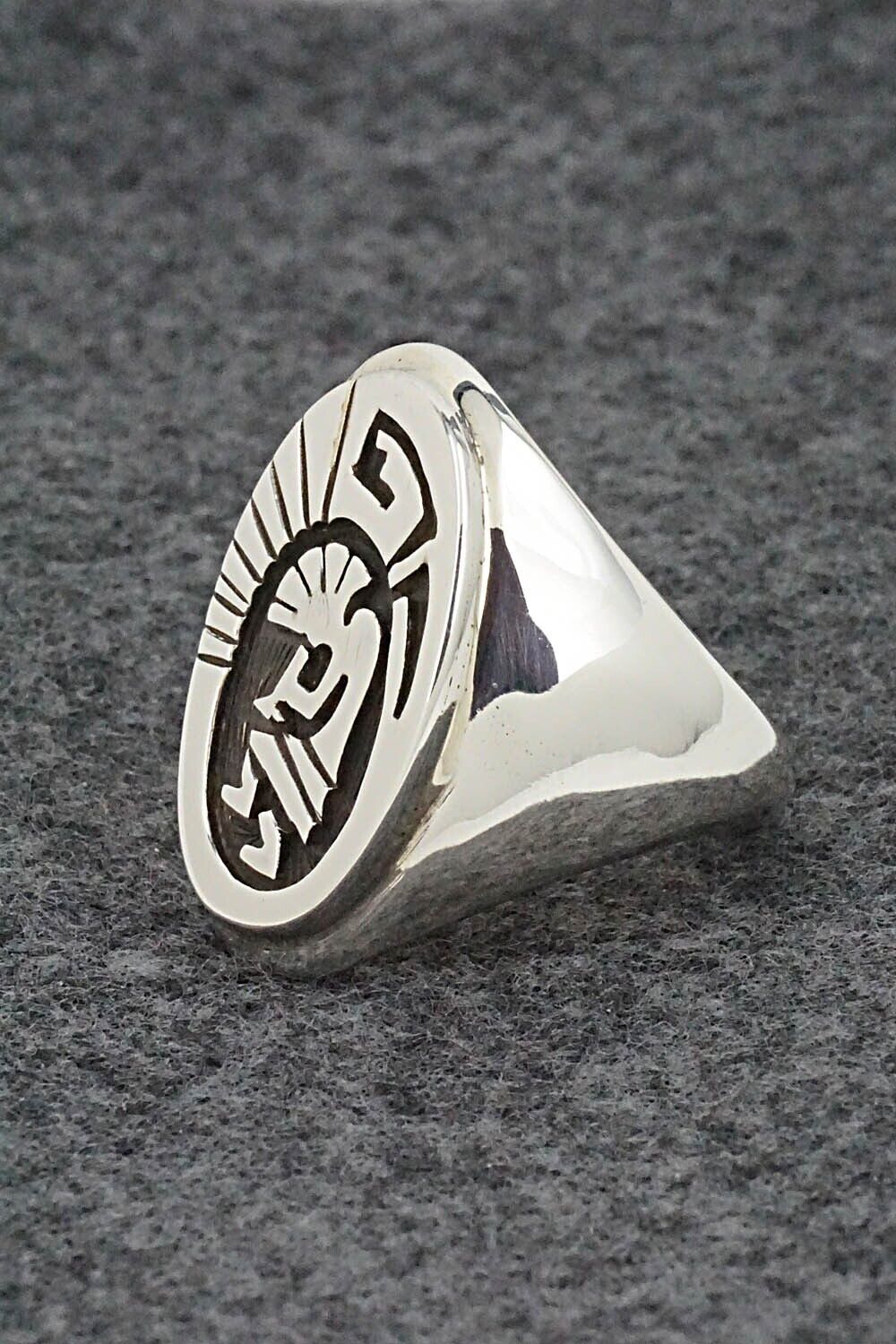 Sterling Silver Ring - Calvin Peterson - Size 9.5