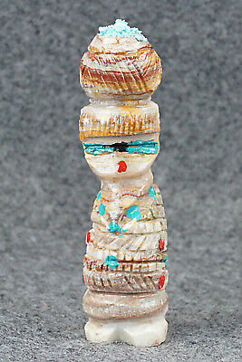 Corn Maiden Zuni Fetish Carving - Carl Etsate