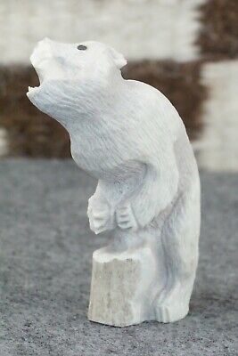 Tasmanian Devil Zuni Fetish Carving - Chris Peina