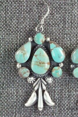 Turquoise & Sterling Silver Earrings - Bobby Platero