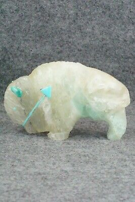 Buffalo Zuni Fetish Carving - Kevin Quam