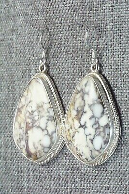 Wild Horse & Sterling Silver Earrings - Annie Spencer
