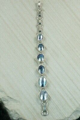 Navajo Abalone Shell and Sterling Silver Link Bracelet - Native American