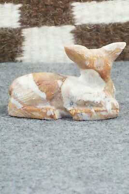 Deer Zuni Fetish Carving - Derrick Kaamasee