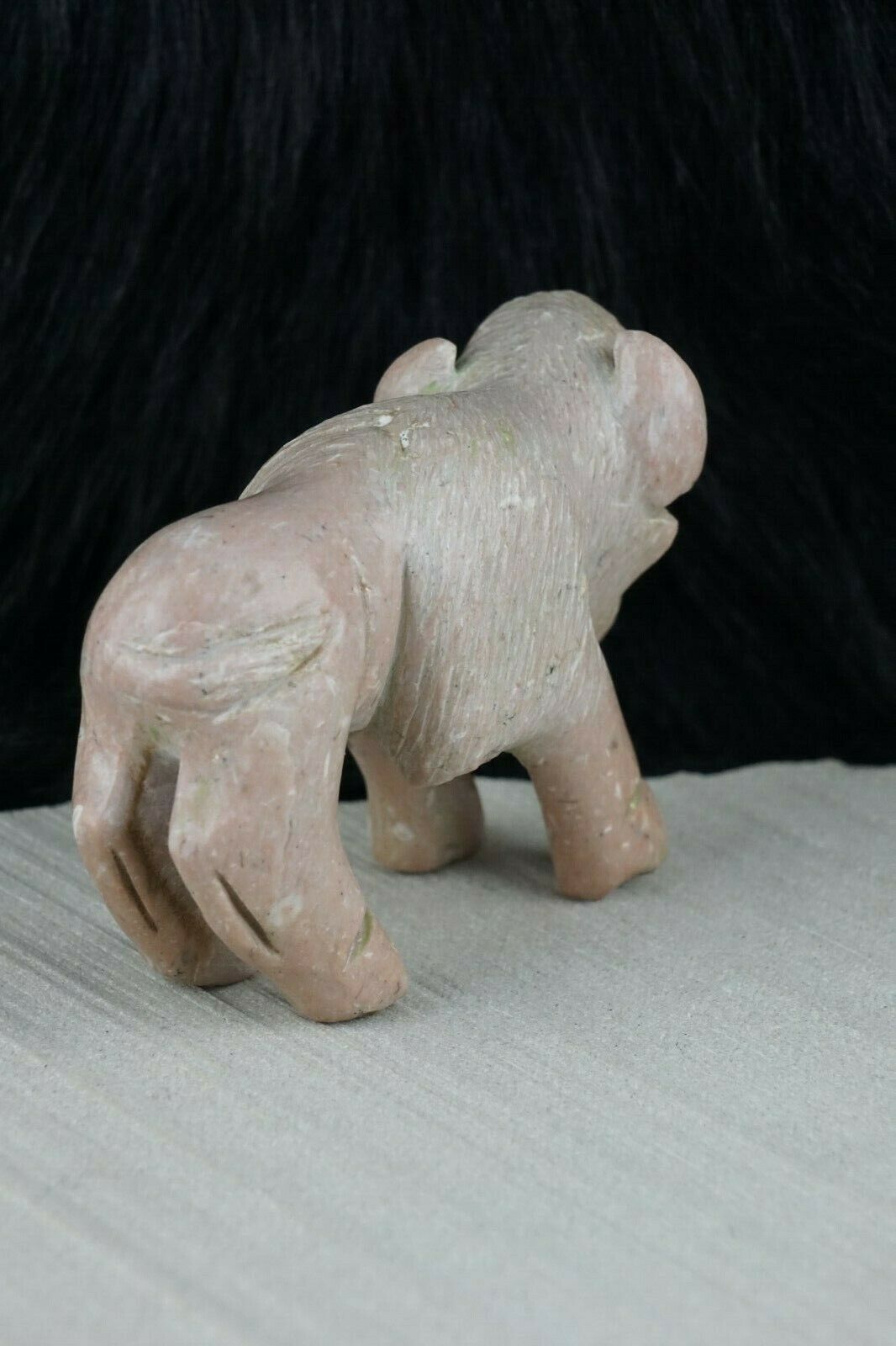 Buffalo Zuni Fetish Carving - Jonas Hastito - High Lonesome Trading