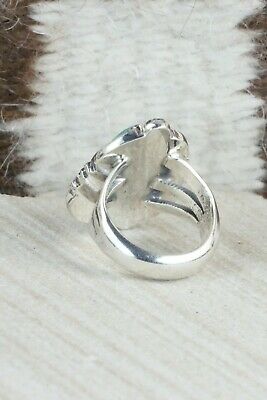 Turquoise & Sterling Silver Ring - Irvin Tsosie - Size 5