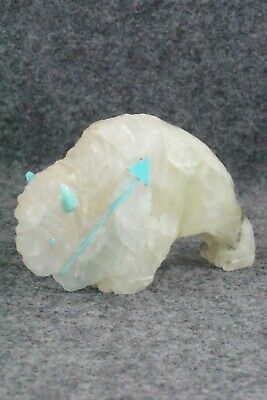 Buffalo Zuni Fetish Carving - Kevin Quam