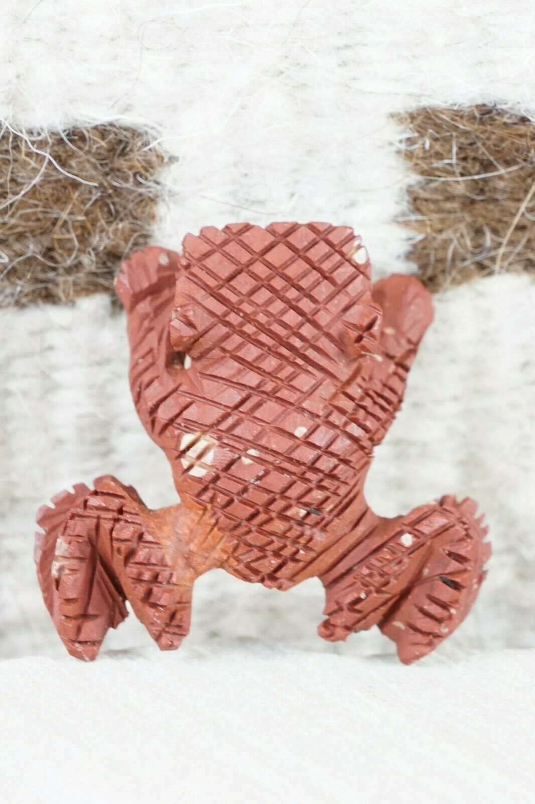 Frog Zuni Fetish Carving - Waylon Cheama - High Lonesome Trading