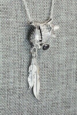 Onyx & Sterling Silver Necklace - Genevieve Francisco