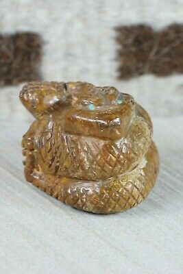 Rattlesnake Zuni Fetish Carving - Farlan Quam - High Lonesome Trading