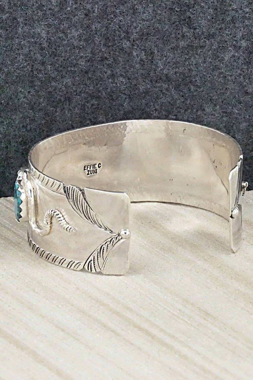 Turquoise, Coral & Sterling Silver Bracelet - Joy Calavaza