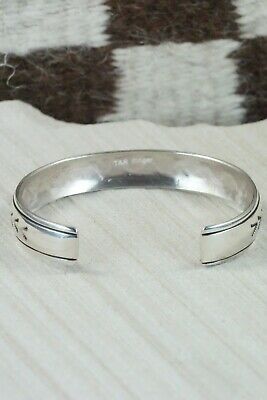 Navajo Sterling Silver Bracelet - Richard Singer