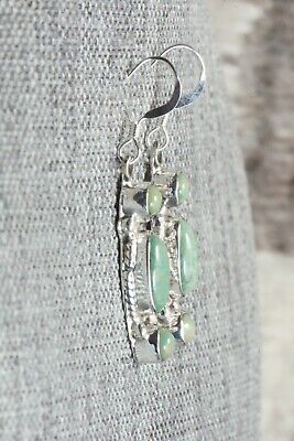 Turquoise & Sterling Silver Earrings - Harris Largo