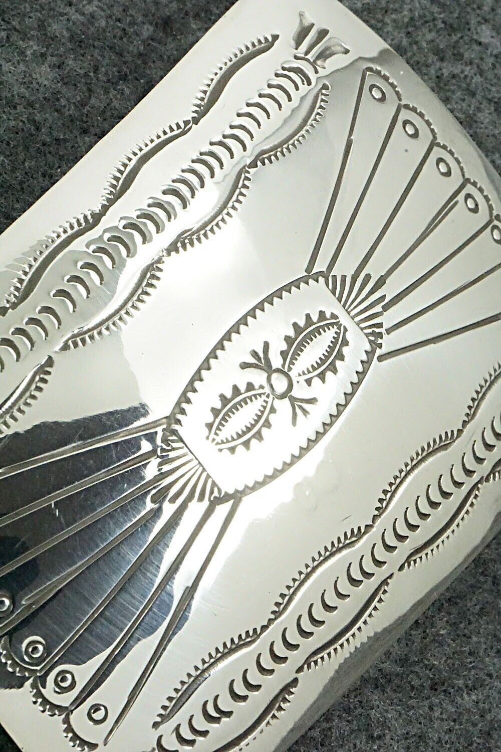 Sterling Silver Belt Buckle - Jolene Begay