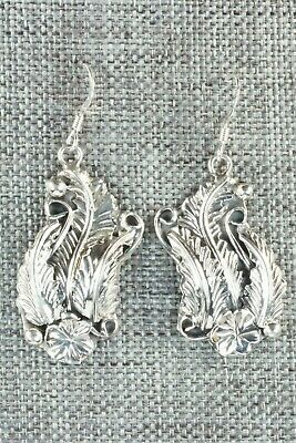 Sterling Silver Earrings - Harry B Yazzie
