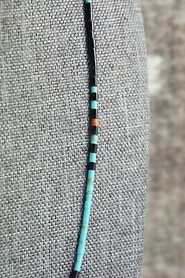 Turquoise, Shell, Coral & Sterling Silver Necklace - Esquipula Tenorio