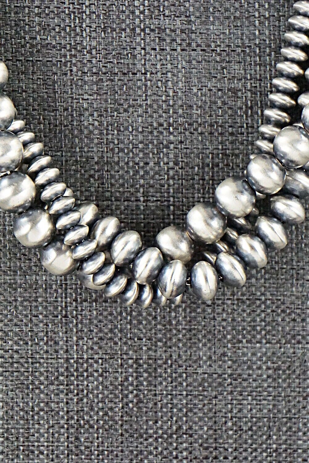 Sterling Silver Navajo Pearl Necklace - Jan Mariano
