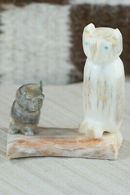 Owl Zuni Fetish Carving - Brandon Phillips