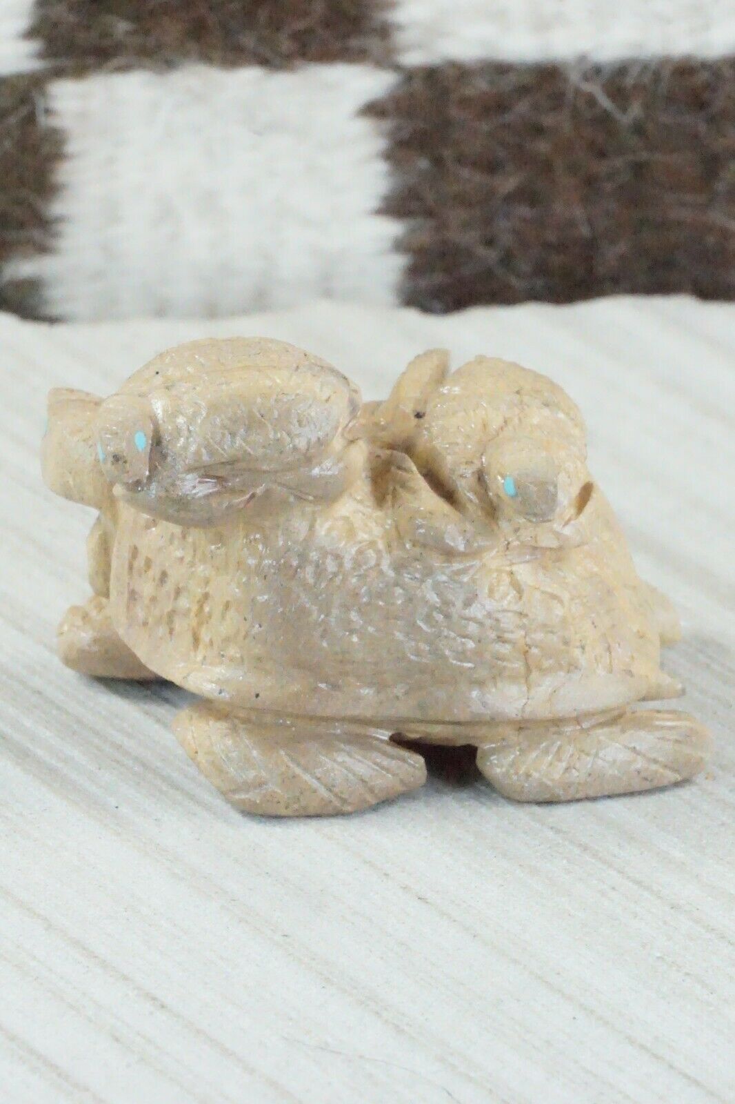 Turtle Zuni Fetish Carving - Michelle Cheama