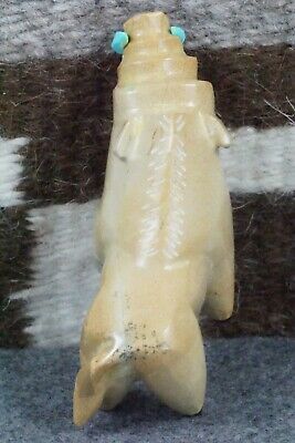 Boar Zuni Fetish Carving - Enrike Leekya