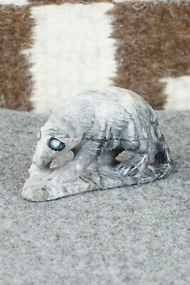 Raccoon Zuni Fetish Carving - Derrick Kaamasee