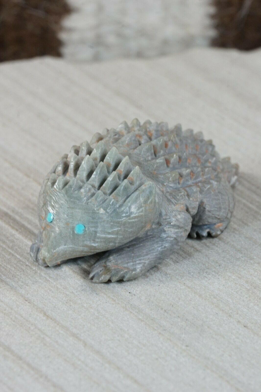 Mole Zuni Fetish Carving - Jonas Hastito - High Lonesome Trading