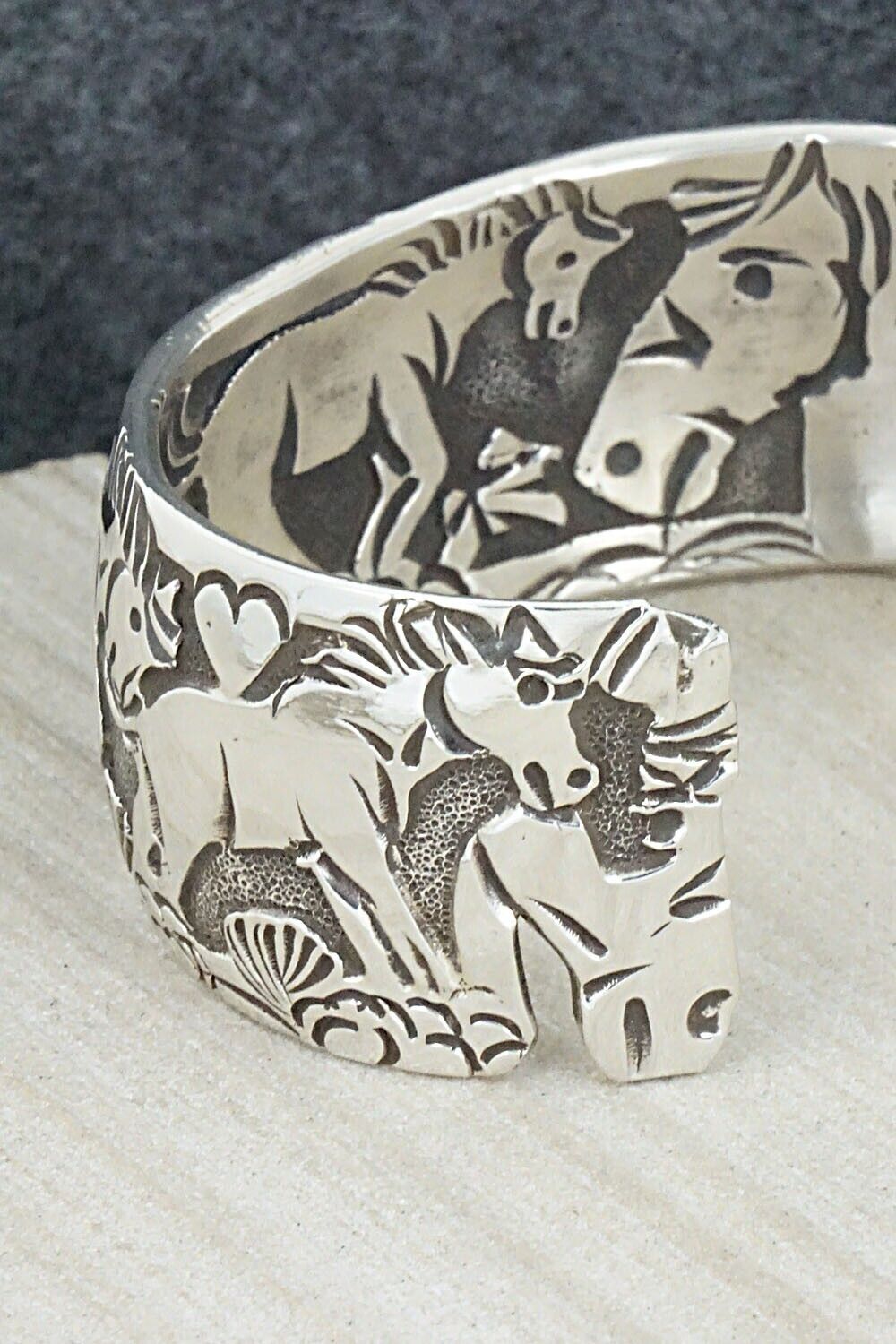 Sterling Silver Bracelet - Lloyd Becenti