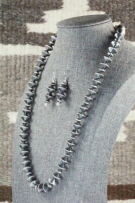 Sterling Silver Navajo Pearl Necklace - Presley Haley