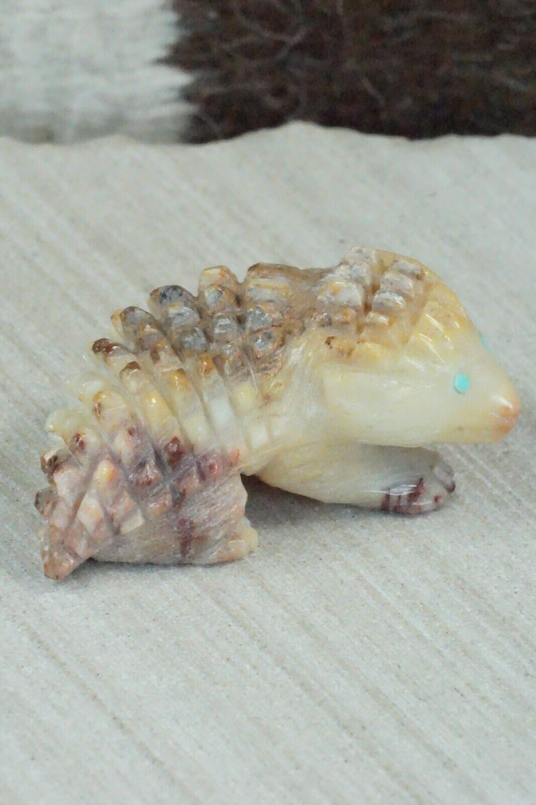 Porcupine Zuni Fetish Carving - Jonas Hastito