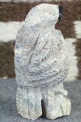 Eagle Zuni Fetish Carving - Jon Quam - High Lonesome Trading