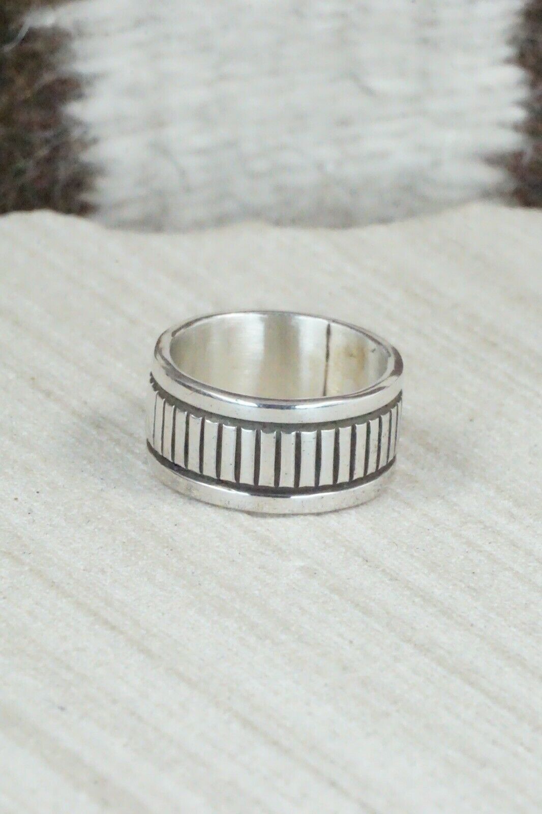 Sterling Silver Ring - Bruce Morgan - Size 6.25