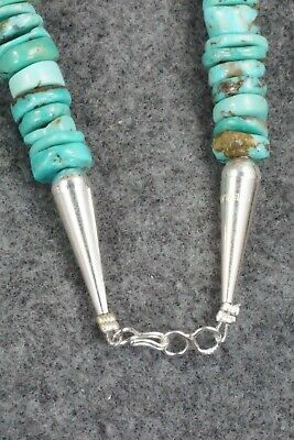 Turquoise & Sterling Silver Necklace - Doreen Jake