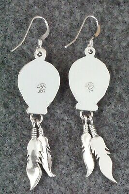 Turquoise & Sterling Silver Earrings - Annie Spencer