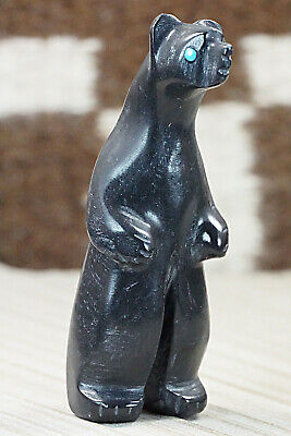 Bear Zuni Fetish Carving - Ronnie Lunasee