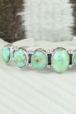Turquoise & Sterling Silver Bracelet - Thomas Yazzie - High Lonesome Trading