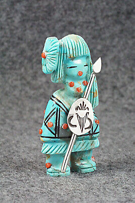 Hunter Zuni Fetish Carving - Claudia Peina