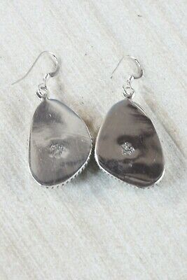 Turquoise & Sterling Silver Earrings - Lee Shorty - Navajo - High Lonesome Trading
