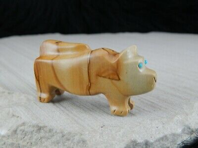 Bear Zuni Fetish Carving - Taylor Gia - High Lonesome Trading