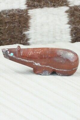 Bear Zuni Fetish Carving - Ronnie Lunasee