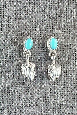 Turquoise & Sterling Silver Earrings - Annie Spencer