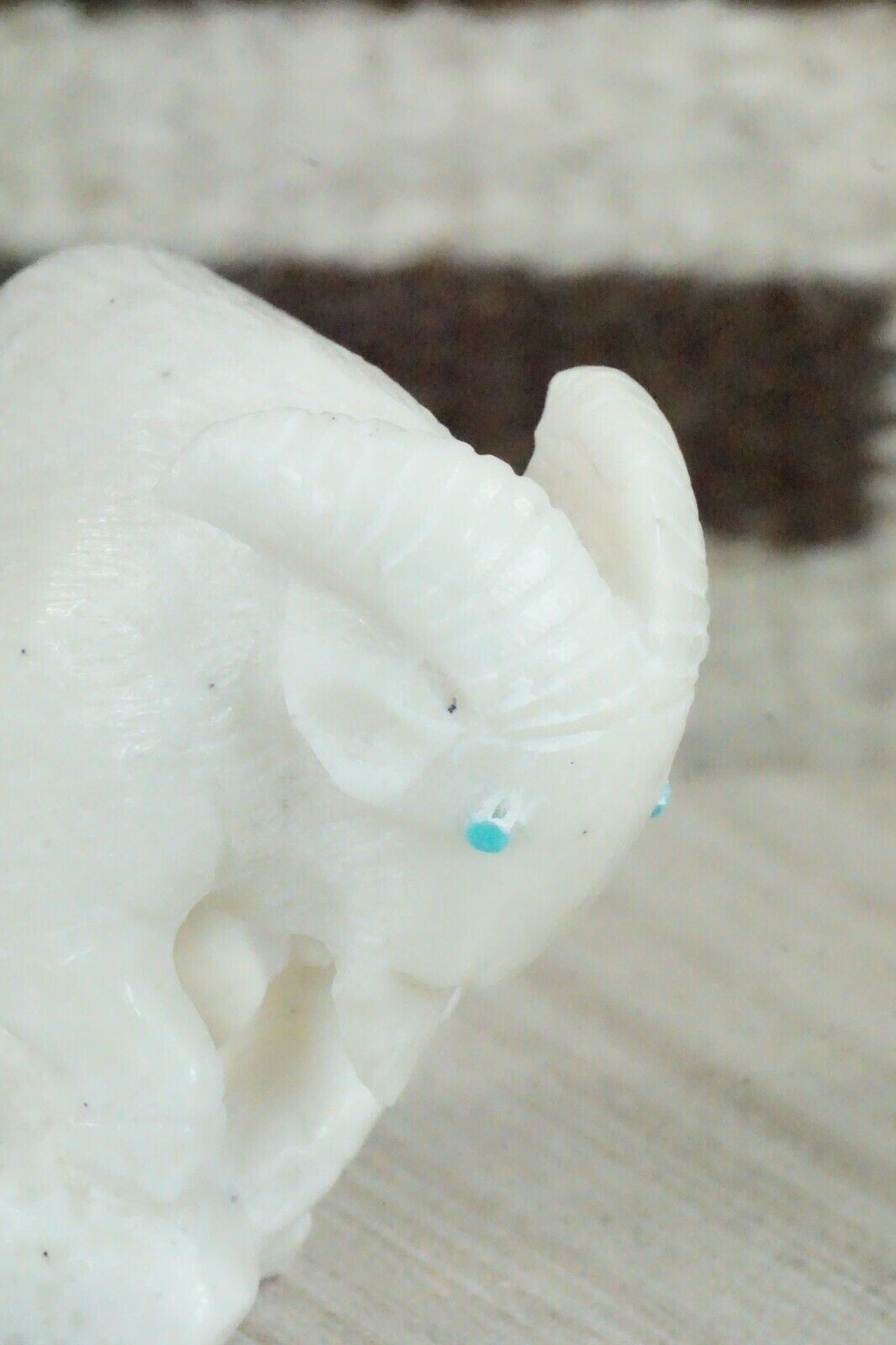 Goat Zuni Fetish Carving - Derrick Kaamasee
