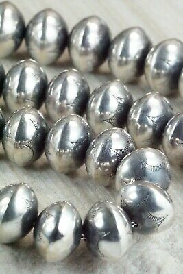 Sterling Silver Navajo Pearl Necklace - Jan Mariano